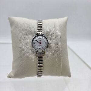 Vintage Timex Electric Ladies Watch Stainless Steel Expansion Band UNTESTED